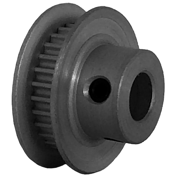 B&B Manufacturing 28-2P03-6FA3, Timing Pulley, Aluminum, Clear Anodized, 28-2P03-6FA3 - main